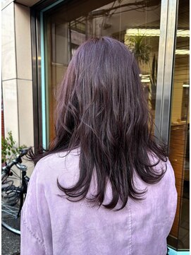 ヘアアートヒサ(HAIR ART hisa) 「RYOKO」304050代 パープルブラウン