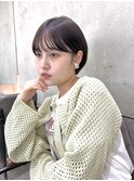 イメチェン外ハネボブ美髪ワイドバングレイヤーショート/大宮
