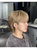 シースルーマッシュ/韓国アイドルヘア/刈り上げなし/SHUTO