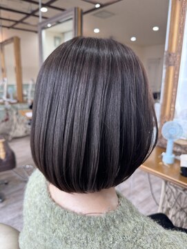 ラボヌールヘアーノーブル 新越谷店(La Bonheur hair noble) 極上髪質改善/美艶ボブ【美髪】【イメチェン】