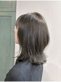 ミディアムヘア/外ハネ/大人かわいい/イルミナカラー/30代/40代