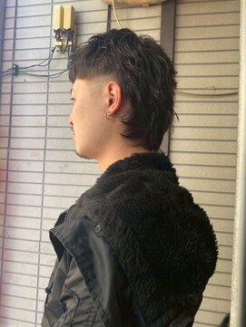 アース 高円寺店(HAIR & MAKE EARTH) マレットヘア{@02st96}