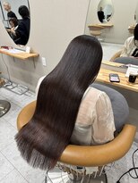 シカ 神戸三宮元町店(Cica)&nbsp;髪質改善 トリートメント 神戸三宮 UPTOGLOSS ストレート ロング