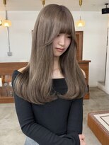 リヴ ウメダ(LIV umeda)&nbsp;くすみベージュ/1ブリーチ/ダブルカラー