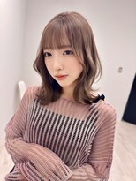 クム(kumu)&nbsp;【kumu】ミディアムレイヤー/顔周りカット/栄/名古屋