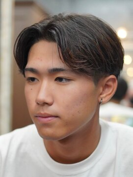 ノーエン(noen) 佐賀シャドウパーマニュアンスパーマメンズマッシュフェード