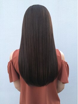 パルティ ヴィエント(PARTI vient)の写真/話題の酸性ストレート◇うねり・乾燥によるダメージも、髪質改善で理想の美髪へ*忙しい朝も楽にまとまる◎