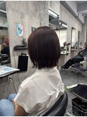 ぱつっとボブ レイヤーボブ 外ハネボブ