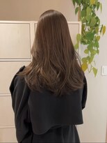 ザックジングウ 表参道(ZACC JINGU) ベージュカラー/ブリーチなし透明感カラー/顔まわりレイヤー