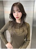 ハッシュカット×小顔レイヤー×韓国風巻き×髪質改善