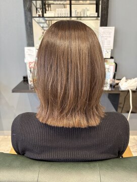 レナータ ヘア(Renata hair) レイヤーボブ/大人可愛い/ベージュ/艶髪/髪質改善/レイヤー