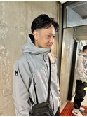 ショートセンターパート/フェザーパーマ/ニュアンスパーマ/新宿