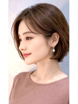 マグノリア(magnolia) 横顔が綺麗に見える小顔ショートボブ