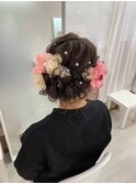 華やかゴージャスアップスタイル