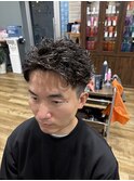 ショートルーズパーマ