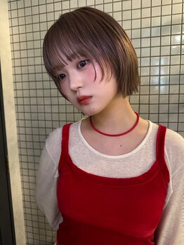 マグノリア(MAGNOLIA)の写真/普段のスタイルに＋αを！一人一人に合わせた、顔まわりデザインをご提案♪