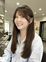 ヴィヴカウンター(VIVE counter)&nbsp;ミルクティーブラウン、シースルー前髪