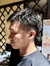 【men'sオススメ】似合わせカット＋眉カット＋頭皮の洗浄泥パック→→￥4800