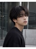 ニュアンスパーマ/フェザーパーマ/センターパート/名古屋/栄