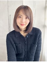 ナル 宇都宮(nalu)&nbsp;nalu宇都宮/髪質改善/縮毛矯正/透明感/内巻きボブ/宇都宮