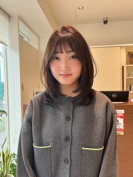 バサ 江古田店(BASSA) 【Kansaku】ローレイヤー×マロンベージュカラー