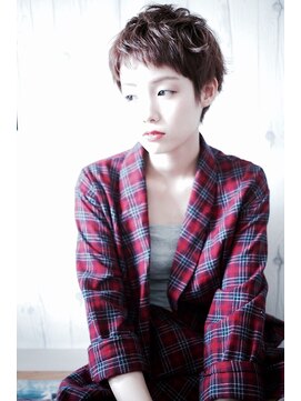 マイティ バイ エイチ(mighty by H) mighty【クラウドマッシュ】シアーベージュ×クールショート