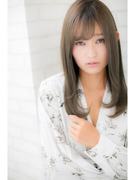 ローマ ギンザ(ROMA Ginza) 『ROMA』艶感のあるアッシュカラーでこなれ大人ストレート