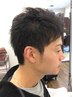 【メンズ】似合わせカット+眉カット ¥3,900 眉カットサービス