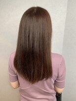 ウニカ デ ビエモン(UN1CA de BIEMON)&nbsp;髪質改善ツヤ髪ストレートロング ハイライトブラウン