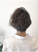 動きのあるショートヘア/ふわふわショート