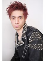 マグノリア(MAGNOLIA) パンクなアシンメトリー2ブロックヘア