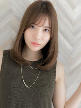 ローマ ギンザ(ROMA Ginza) 『ROMA』30代40代似合わせ透け感バング◎ワンカール小顔セミディ