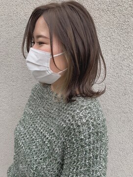 トップヘアーヒルズ 安城(TOP HAIR HILLS) ミディアムスタイル/アースカラー/ニュアンスカラー