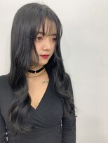 トロニー(TLONY) 韓国風艶ブラック　シールエクステ　stylist/ miaki