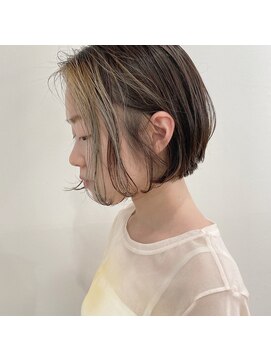 セカンド(2nd) ボブ／ブリーチ/前髪/韓国