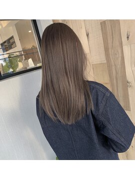 トレス(tresses) まろやかベージュ×ロングスタイル