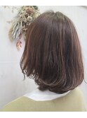 ナチュラルモードボブ大人可愛いボブニュアンスボブ大人ボブ