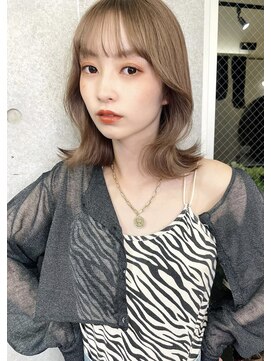 リコバイアフロート(riko by afloat) 韓国風くびれヘア/こなれヘア/鎖骨ミディアム/エギョモリ