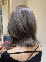 チョビー 銀座(chobii)&nbsp;くびれヘア/グレージュ/韓国人風/韓国ヘア/イルミナカラー/tomok