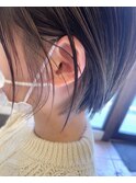 ミニボブインナーカラー　担当近森