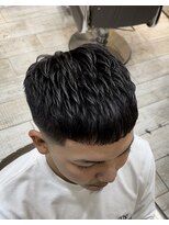 グルーマーズトウキョウ(GROOMER/S TOKYO)&nbsp;クロップ【濡れパン　韓国マッシュ　スキンフェード】