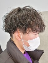 フィフス 原宿(fifth) ツイストスパイラルパーマツーブロックマッシュ無造作束感