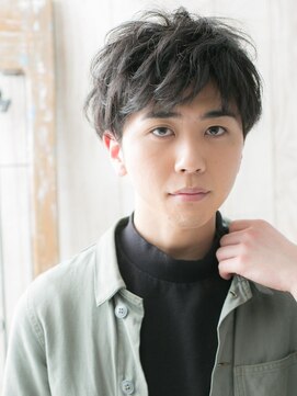 トニーアンドガイメン ホテル京阪仙台店(TONI&GUY MEN) ラフな質感で遊ぶ!ツイストパーマおしゃれショートe仙台