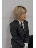 かっこよくきまる!ナチュラル波打ちアップバング