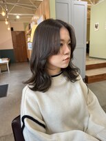 キュオンシア(CUEON. ciea)&nbsp;ミディアム×透明感グレージュ