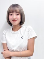 エアー 横浜(AIR)&nbsp;【長谷川】シルバーベージュボブ