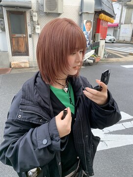 リヴゴーシュ(rive gauche) フェイスレイヤー × オレンジブラウン
