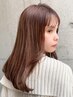 【全員】似合わせ小顔カット+シルク縮毛矯正　￥21000