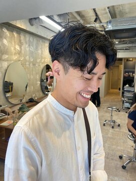 ベンジー 蔵前店(benji) 【benji 蔵前】センターパート×スパイラルパーマ◎蔵前美容室