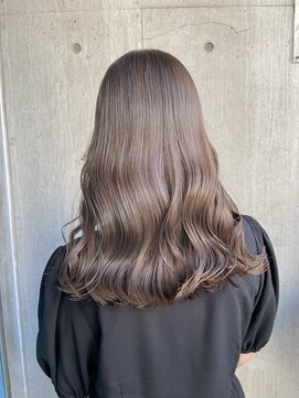 ニコフクオカヘアーメイク(NIKO Fukuoka Hair Make) 福岡天神/シークレットハイライト/艶グレージュ/白髪ぼかし